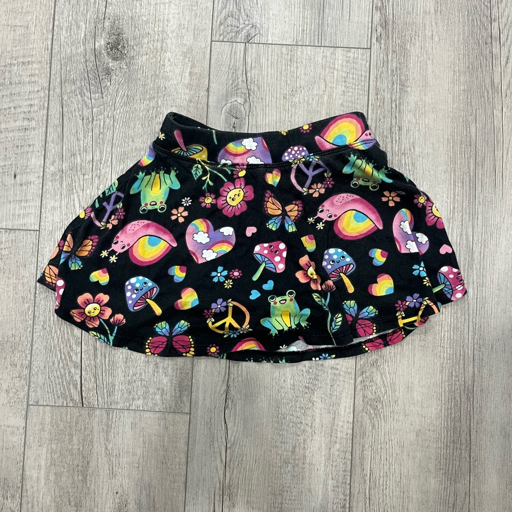The Children's Place Black Skirt with Colorful Motifs - Picture 1 of 4